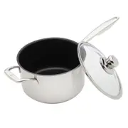 Swiss Diamond XD Non-Stick Clad Saucepan with Lid 20cm - Robins Kitchen