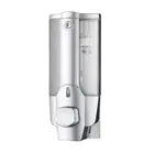 Wall Mount Soap Dispenser Toilet Organizer Storage Container Accessory