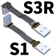 ADT-Link Extension Flat Adapter USB3.0 Cable USB Type A to USB A Male to Male