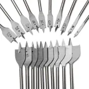 1/6Pcs Flat Spade Wood Drill Bits Set High-carbon Steel Hole Cutter DIY Tools