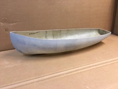 27” RC DINGHY TUGBOAT FANTAIL STEAM LAUNCH SAILBOAT FIBERGLASS HULL - USA MADE !