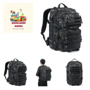Military Tactical Backpack Large Army 3 Day Assault Pack Molle Bag Backpacks ...