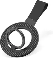 ELEPIK Magnetic Phone Grip for MagSafe, Accessories for Magsafe Phone Ring Holder, 360° Rotation Ring Stand for iPhone 15,14, 13, 12 11 Pro/Max/Plus/Mini,Samsung, Google, Elegant Black.