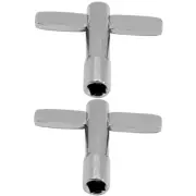 2pcs Drum Tuner Drum Key Tool Instrument Part Drum Kit Tuning Accessory