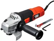 BLACK + DECKER G720 Small Angle Grinder Machine (Corded) for Grinding& Polishing