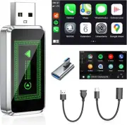 Wireless CarPlay Adapter Compatible with iPhone & Android