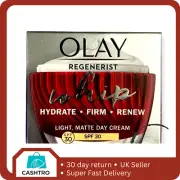Olay Regenerist Whip Light as Air Moisturiser with SPF 30 50ml