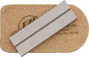 Eze-Lap Diamond Fine Grit Pocket Knife Sharpener w/ Leather Pouch 26F