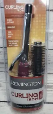 Remington 3/4 Barrel Cool Touch Grip Curling Iron 375 High Heat 2 Heat Settings