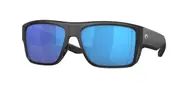 Costa Del Mar Taxman Polarized 911601 Men's Sunglasses Black Size 59