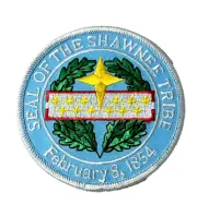 SEAL OF THE SHAWNEE TRIBE PATCH (NC2)