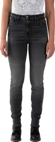 Rokker Rokkertech High, jeans women , color: Dark Grey , size: W30/L30