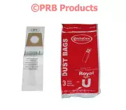 Type U Royal Dirt Devil 3-920750-001 Upright 1 ply Vacuum Bag Magna Featherlite