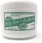 [BABY DON'T BE BALD] OLIVE OIL - MAX STRENGTH SCALP NOURISHMENT FOR ADULTS 120ml