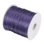 Beading Thread Bracelet Weave Craft Cord 1.5mm 158M/Roll, Purple