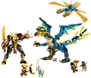 [Lego] Elemental Dragon vs. The Empress Mech