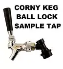 BEER FAUCET SAMPLING TAP w/ BALL LOCK QUICK DISCONNECT for CORNELIUS CORNY KEGS