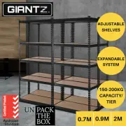 Warehouse Shelving Racking Storage Garage Shelf Shed Metal Racks Various Sizes