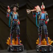 Spider Punk 1/8 1/6 1/4 3D print figure Model Kit Unpainted Unassembled GK