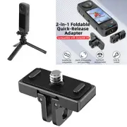 Magnetic Quick Release Mount Panorama Camera Quarter Adapter for Insta360 X4