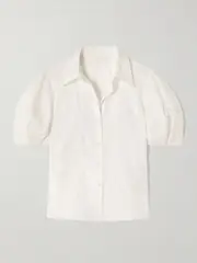 [Chloé] Chloé - Cotton-voile Blouse - White - FR 42 FR 42 White