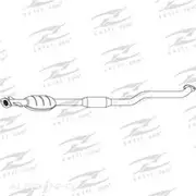 Redback Cat Conv Bolt On to suit 323 BJ 1.8L Astina - C5380