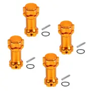 Hex Hub Adapter Extension Conversion17mm to 30mm for 1/8 RC Car(Golden)