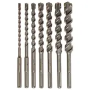 7 Piece CARBIDE TIPPED BIT, Masonry Drill Bit set, SDS Max!!