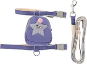 VERDANVERSE Adjustable Cat and Leash Breathable Mesh Walking Gear for Kittens Escape Design for Outdoor Adventures for Cats and Pets