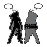 Grindhouse Rose Keychain
