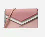 MICHAEL KORS Jet Set double flap envelope small crossbody -Primrose/Pink