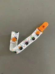 Baby Dummy Clips Pacifier Chain Soother Holder Strap Halloween Spider