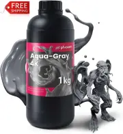 Phrozen Aqua Gray 4K 3D Printer Resin | Uv-Curing Resin for Most 405Nm LCD/DLP P