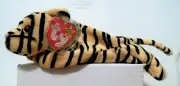 TY BEANIE BABY BABIES STRIPES THE TIGER NEW WITH TAGS RETIRED