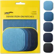 Parches De Mezclilla Para Planchar Para Reparar Ropa Denim Jacket Jeans Patches