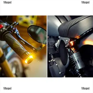 2Pcs Motorcycle Turn Signal LED Light Indicator Blinker Hand