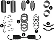 Meritor Air Brake Hardware Kit, MKT4515PHDK