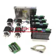 US Shipping 4 Axis Nema17 Stepper Motor 62oz.in 1.68A& Driver KL-4042D CNC Kit