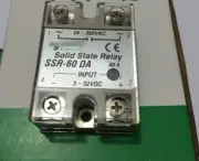 1PC New Scnulber SSR-60DA SSR60DA Solid State Relay 60A Free Shipping