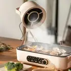 USB Desktop Range Hoods Portable Exhaust Fan Small Kitchen Hood Extractor Bar...
