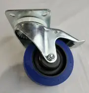 Heavy duty caster swivel wheel kit , set of 4 - blue - suit RCF subwoofer
