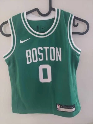 Boston Celtics NBA Kids jersey Jayson Tatum #0 Nike Size L 7