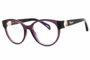 CHOPARD VCH350S 096Z Eyeglasses Violet Transparent Frame 53mm