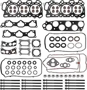 MLS Engine Head Gasket Set with Bolts Compatible with Honda Acura Vehicle 3.5L V6 SOHC 2008-2017 Accord Odyssey Crosstour Pilot Ridgeline RDX TL TSX Accord Crosstour, Replace#HS26509PT ES71329-1