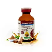 Brown & White Herbal Sandalwood Oil (One-Drop Magic) with Carom, Linseeds 25 ML