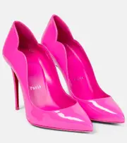 [Christian Louboutin] Christian Louboutin Hot Chick patent leather pumps AU 9.5 pink