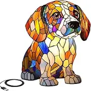 Corgi Lamp Dachshund Lamp, Dachshund Lamps, French Bulldog Lamp, Pug Lamps, Dog Series Art Night Light, Cute Pet Dogs Themed LED Table Lamps with Warm Ambient Glow, [Energy Class A+++] G