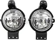 XISII Car Front Bumper Fog Lamp Fit For Fit For Mini R55 R56 R57 R58 R60 R61 F56 2007-2014 63179802163 Daytime Running Lights daytime running lights for cars