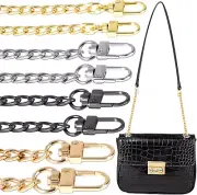 8-Piece Metal Purse Chain Strap Extender Set for Handbags and Crossbody Bags
