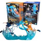 Bandai Naruto Combination Battle Figure - Naruto Uzumaki Vs Sasuke Uchiha Set